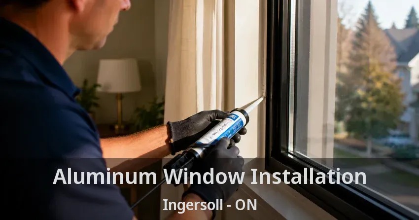 Aluminum Window Installation Ingersoll - ON