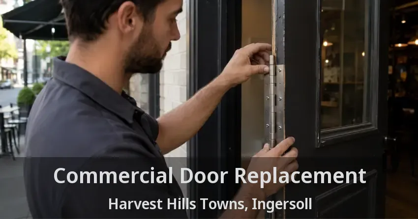Commercial Door Replacement Harvest Hills Towns, Ingersoll - ON
