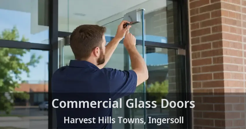 Commercial Glass Doors Harvest Hills Towns, Ingersoll - ON