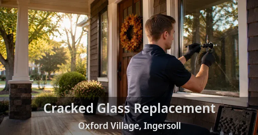 Cracked Glass Replacement Oxford Village, Ingersoll - ON