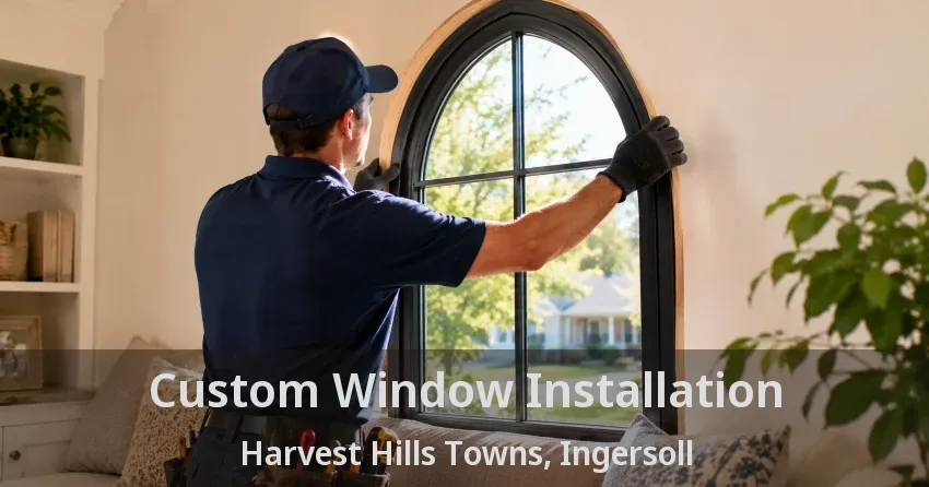 Custom Window Installation Harvest Hills Towns, Ingersoll - ON