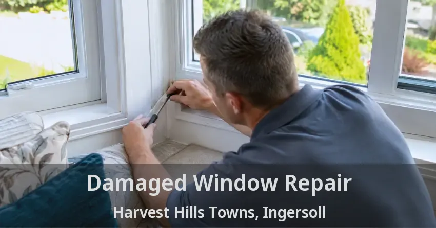 Damaged Window Repair Harvest Hills Towns, Ingersoll - ON