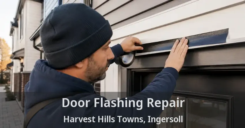 Door Flashing Repair Harvest Hills Towns, Ingersoll - ON