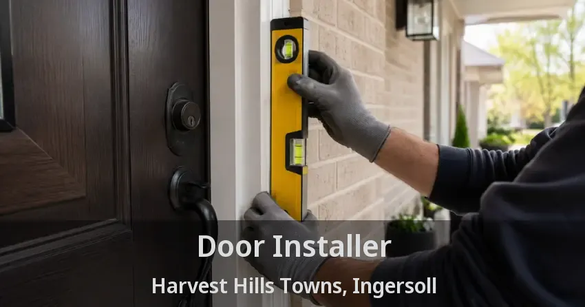 Door Installer Harvest Hills Towns, Ingersoll - ON