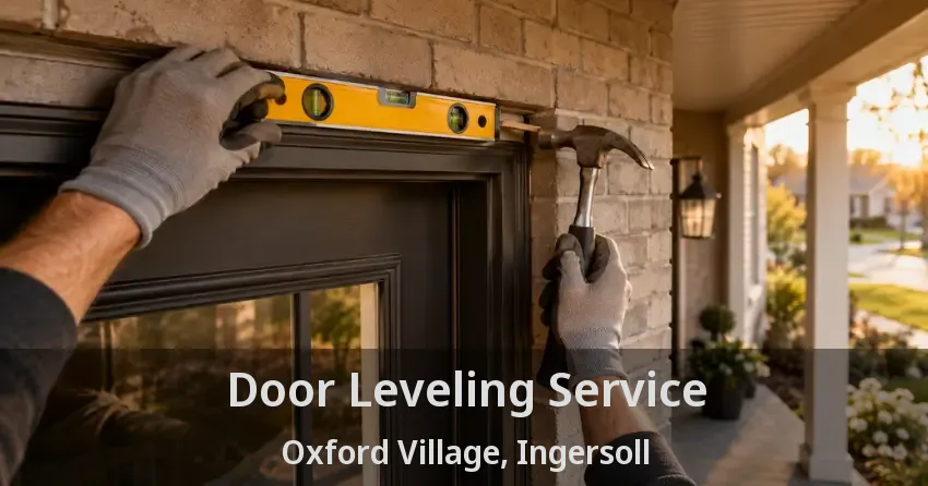 Door Leveling Service Oxford Village, Ingersoll - ON