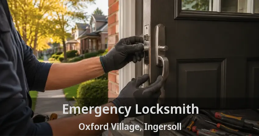 Emergency Locksmith Oxford Village, Ingersoll - ON