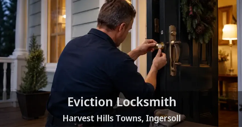 Eviction Locksmith Harvest Hills Towns, Ingersoll - ON
