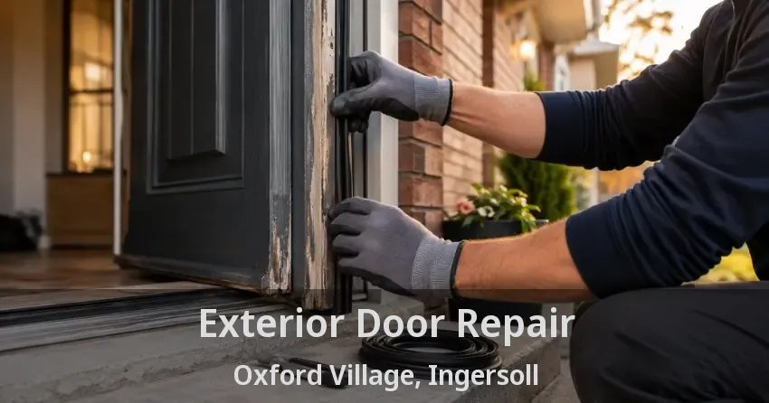 Exterior Door Repair Oxford Village, Ingersoll - ON