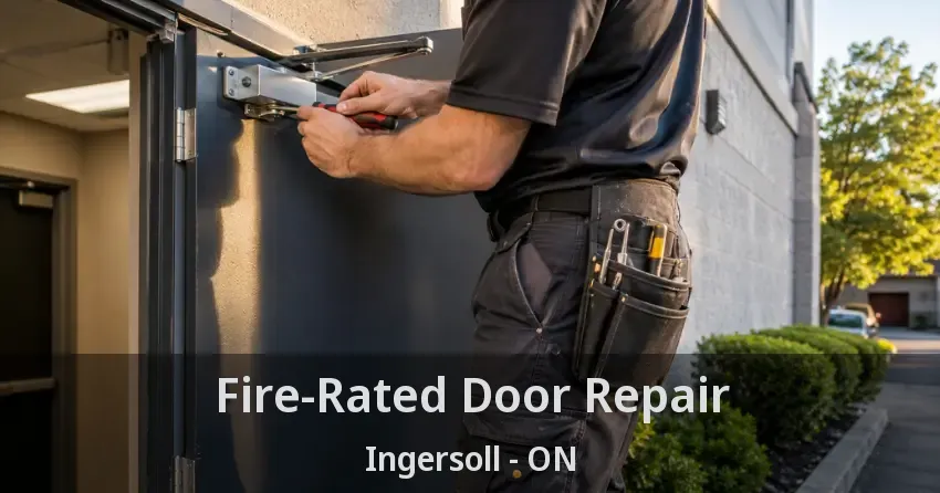 Fire-Rated Door Repair Ingersoll - ON