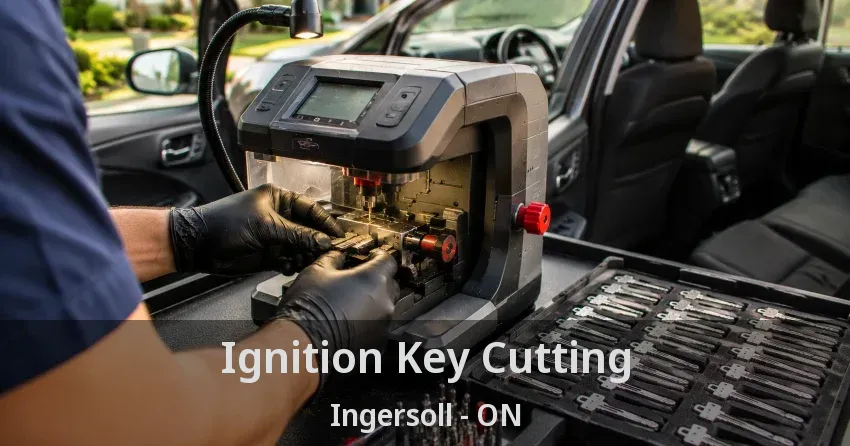 Ignition Key Cutting Ingersoll - ON