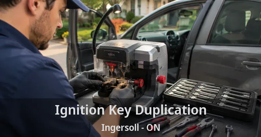 Ignition Key Duplication Ingersoll - ON