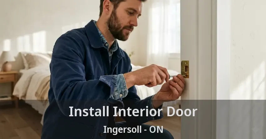 Install Interior Door Ingersoll - ON