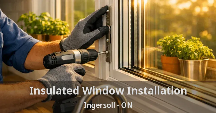 Insulated Window Installation Ingersoll - ON