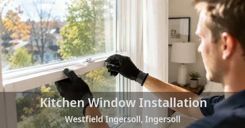 Kitchen Window Installation Westfield Ingersoll, Ingersoll - ON