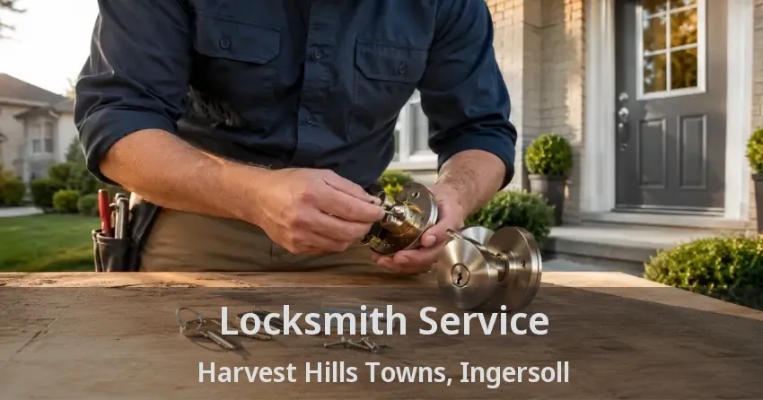 Locksmith Service Harvest Hills Towns, Ingersoll - ON