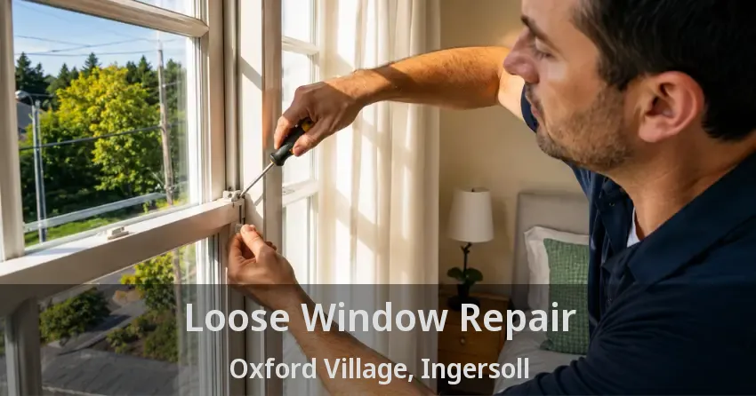 Loose Window Repair Oxford Village, Ingersoll - ON