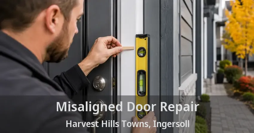 Misaligned Door Repair Harvest Hills Towns, Ingersoll - ON