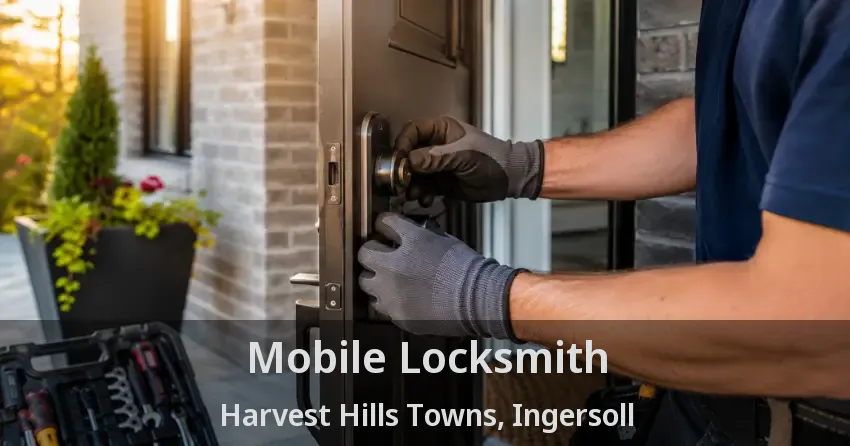 Mobile Locksmith Harvest Hills Towns, Ingersoll - ON