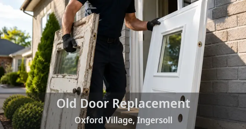 Old Door Replacement Oxford Village, Ingersoll - ON