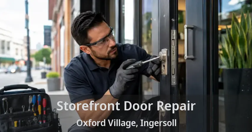 Storefront Door Repair Oxford Village, Ingersoll - ON Storefront Door Repair Oxford Village, Ingersoll - ON
