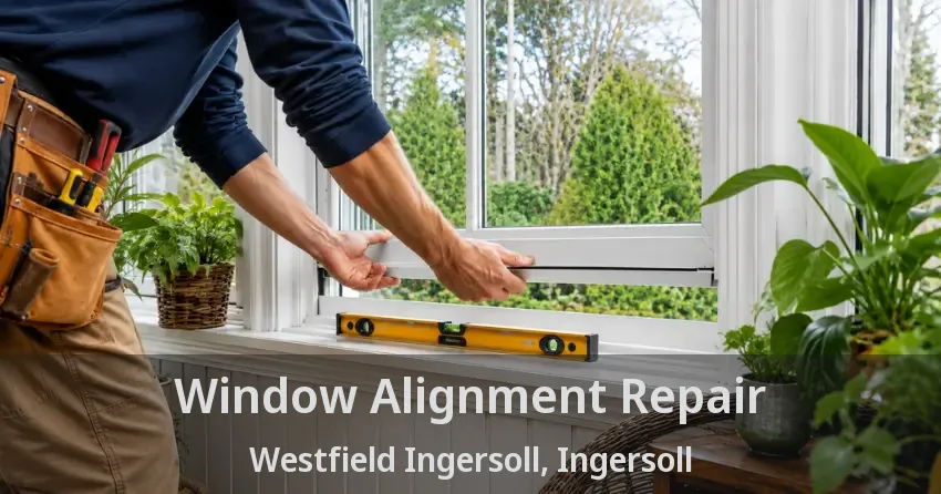 Window Alignment Repair Westfield Ingersoll, Ingersoll - ON