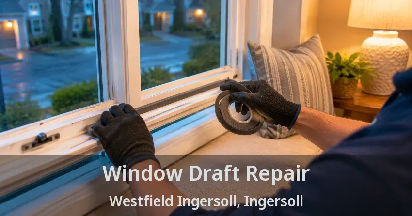 Window Draft Repair Westfield Ingersoll, Ingersoll - ON