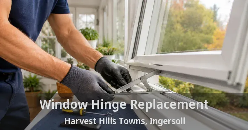 Window Hinge Replacement Harvest Hills Towns, Ingersoll - ON