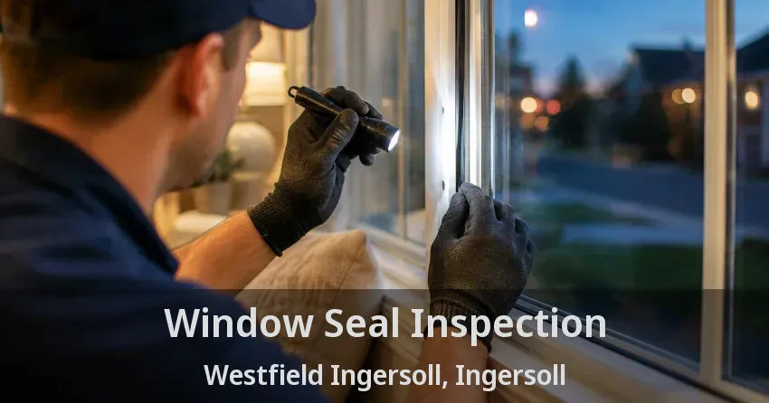 Window Seal Inspection Westfield Ingersoll, Ingersoll - ON