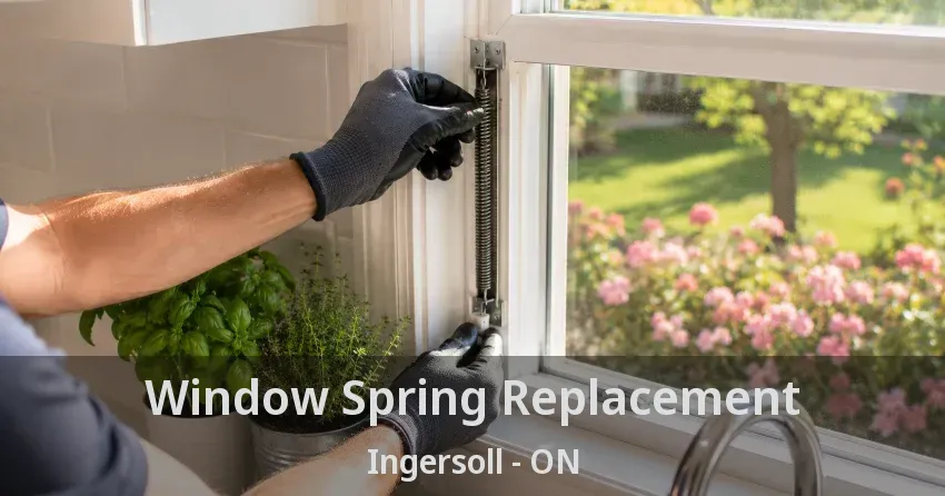Window Spring Replacement Ingersoll - ON