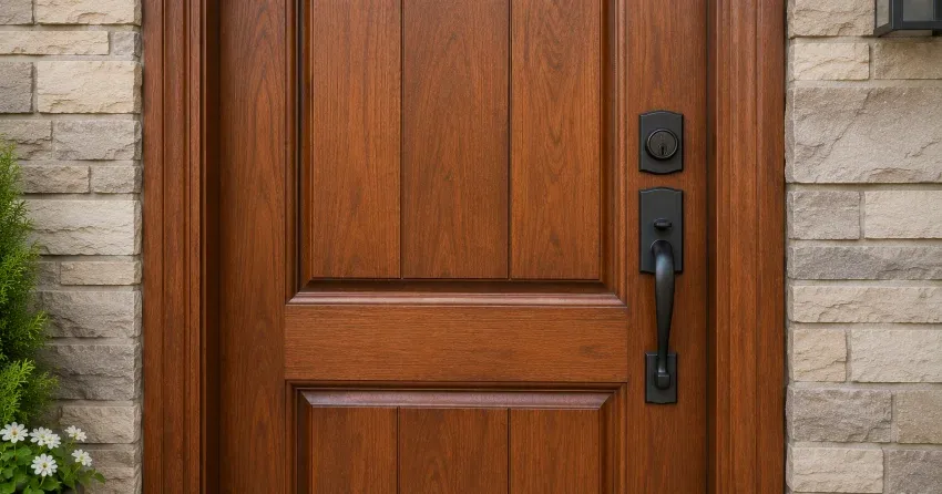 custom door installation technician fitting frame Ingersoll