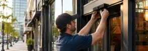 Automatic Storefront Door Ingersoll