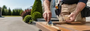 Wood Door Repair Harvest Hills Towns, Ingersoll